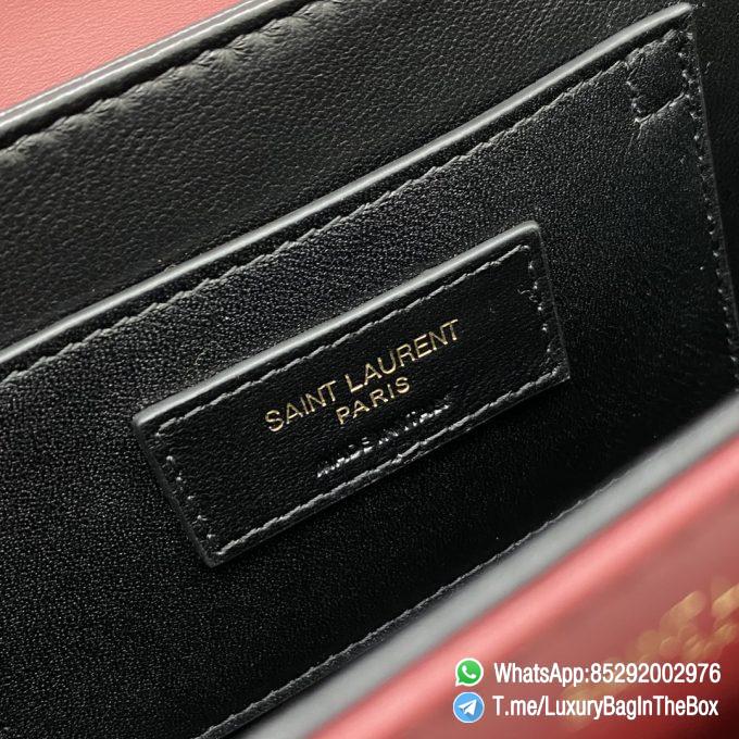 Best Clone YSL Solferino Medium Satchel Opyum Red In Box Saint Laurent Leather with Front Flap and Silver Metal YSL Closure SKU 6343050SX0W6008 09