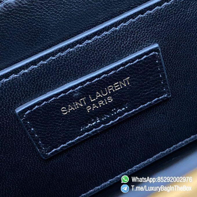 Top Quality Replica YSL Solferino Medium Satchel Bag Ginger Yellow In Box Saint Laurent Leather with Front Flap Bronze Metal Hardware Metal YSL Initials Closure SKU 634305 09