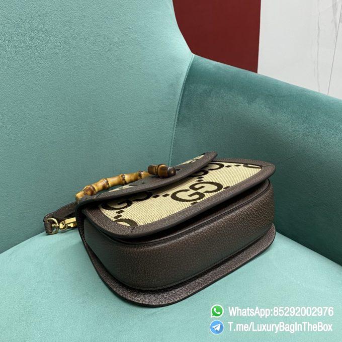 Top Quality Luxury Handbag Bamboo 1947 Jumbo GG Small Top Handle Bag SKU ‎675797 UKMDT 2570 05