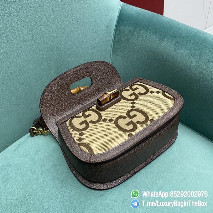 Top Quality Luxury Handbag Bamboo 1947 Jumbo GG Small Top Handle Bag SKU ‎675797 UKMDT 2570 06