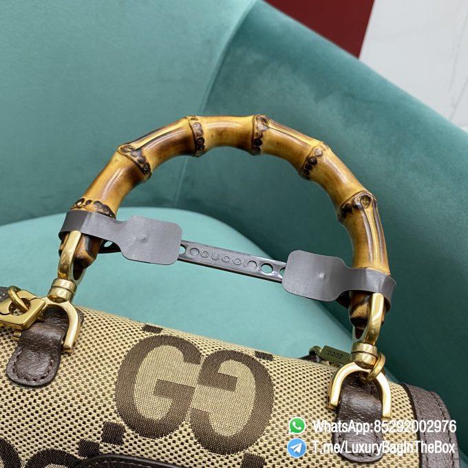 Top Quality Luxury Handbag Bamboo 1947 Jumbo GG Small Top Handle Bag SKU ‎675797 UKMDT 2570 09